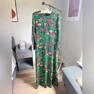 La DoubleJ Swing dress - Night Garden - Small